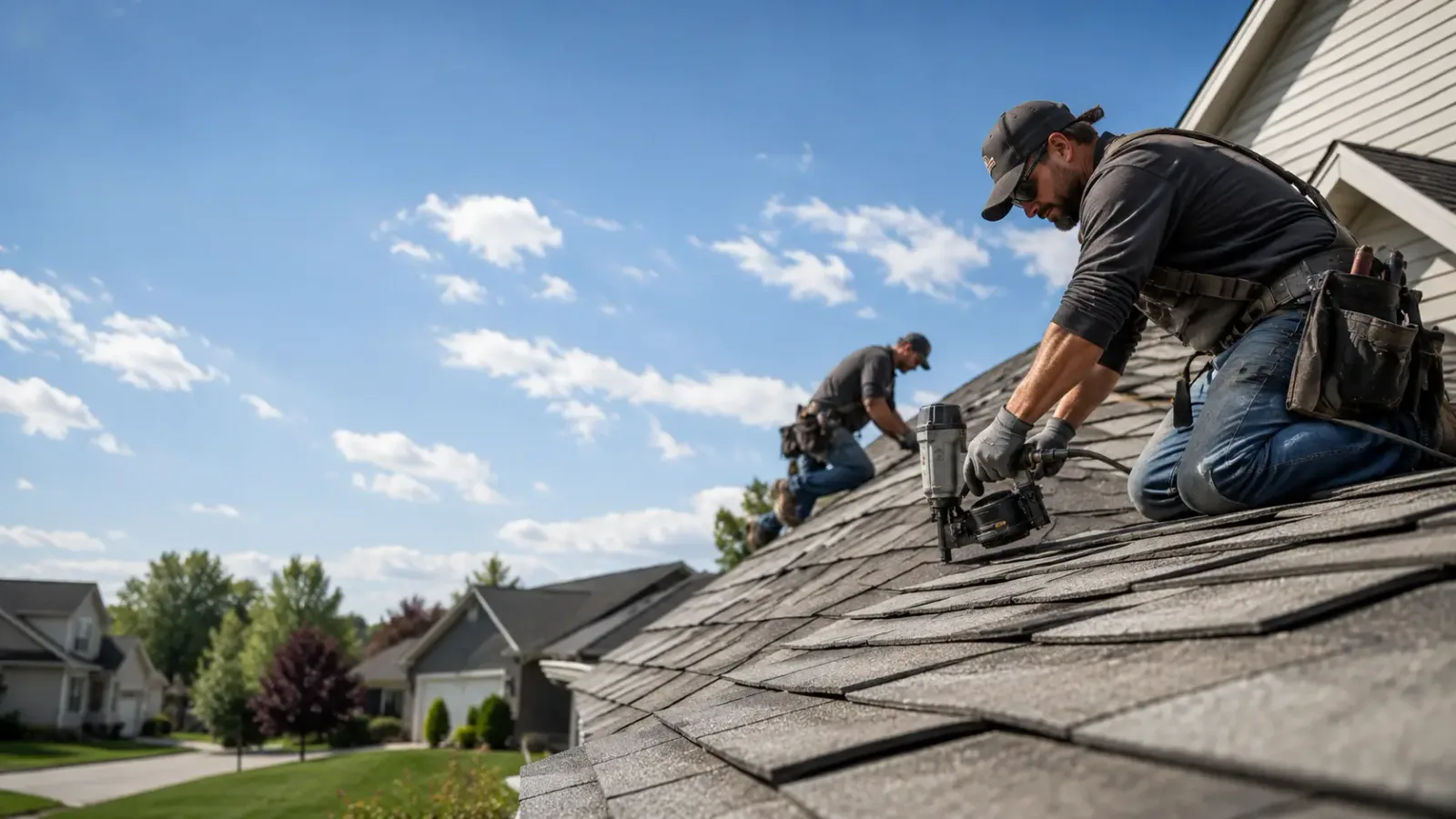 Storm Damage Roof Repair in Bennington, KS near me